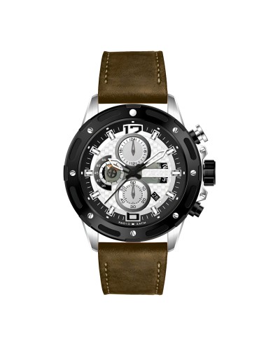 Reloj G-force H3836g Cronografo Funcional Cuero + Estuche