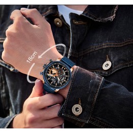 Reloj G-force H3718g Cronografo Funcional Acero + Estuche