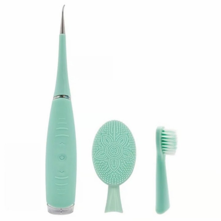 Cepillo Masajeador 3 En 1 Limpiador Recargable Unisex