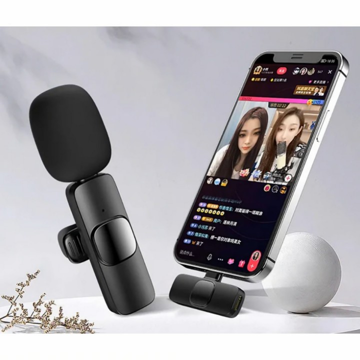 Microfono Inalambrico K9 Compatible iPhone Lightning