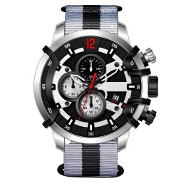 Reloj G-force H4051g Cronografo Funcional Cuero + Estuche