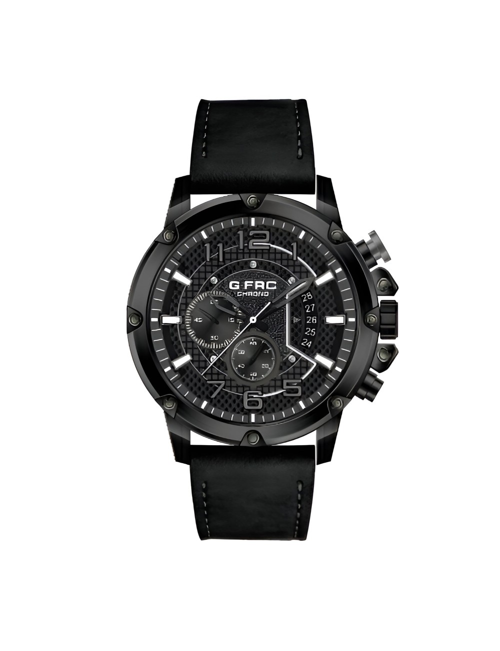 Reloj G-force H3680g Cronografo Funcional Cuero + Estuche