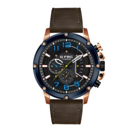 Reloj G-force H3680g Cronografo Funcional Cuero + Estuche