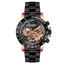 Reloj G-force H3717g Cronografo Funcional Acero + Estuche