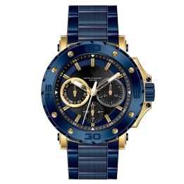 Reloj G-force H3909l Cronografo Funcional Acero + Estuche