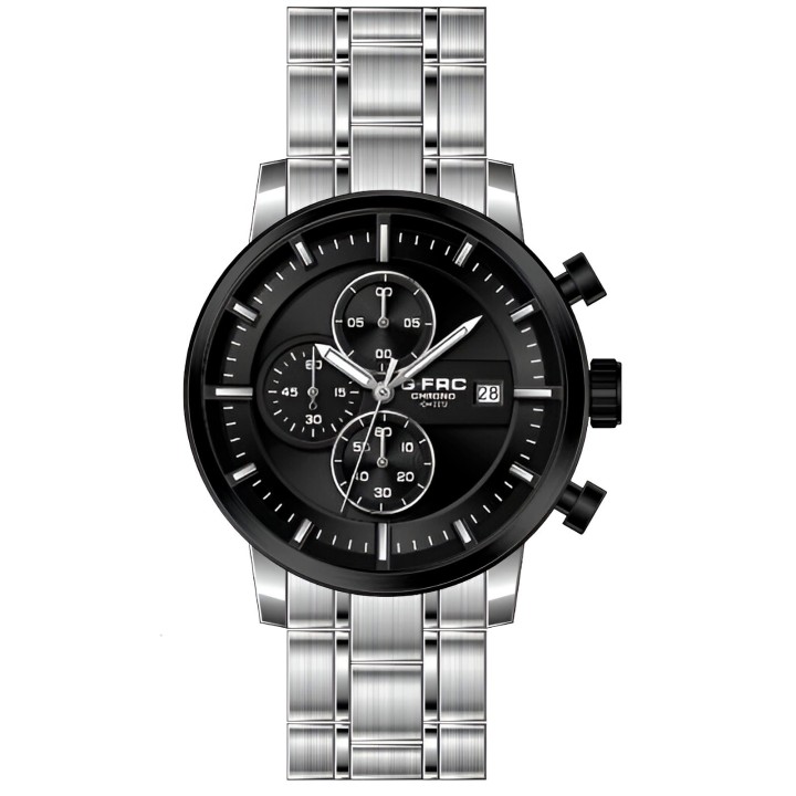 Reloj G-force H3451g Cronografo Funcional Acero + Estuche
