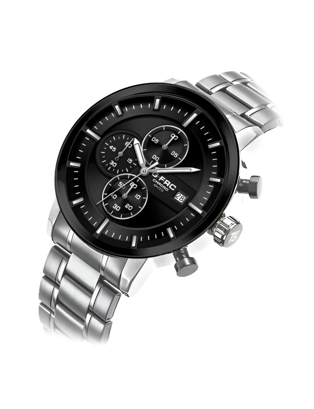 Reloj G-force H3451g Cronografo Funcional Acero + Estuche