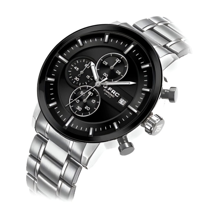 Reloj G-force H3451g Cronografo Funcional Acero + Estuche