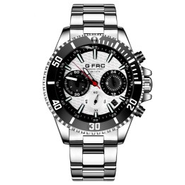 Reloj G-force H4232g Cronografo Funcional Acero + Estuche