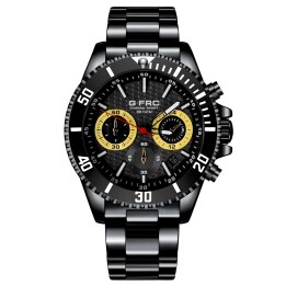 Reloj G-force H4232g Cronografo Funcional Acero + Estuche