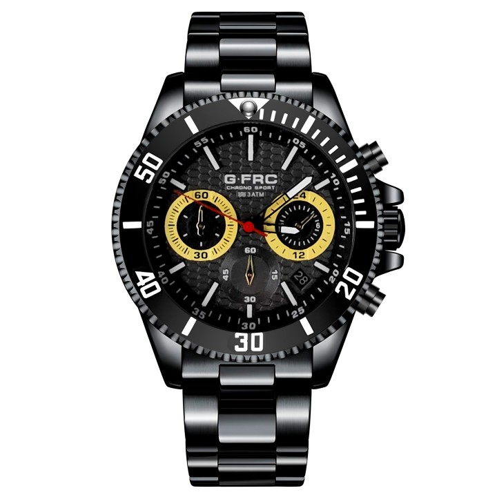 Reloj G-force H4232g Cronografo Funcional Acero + Estuche