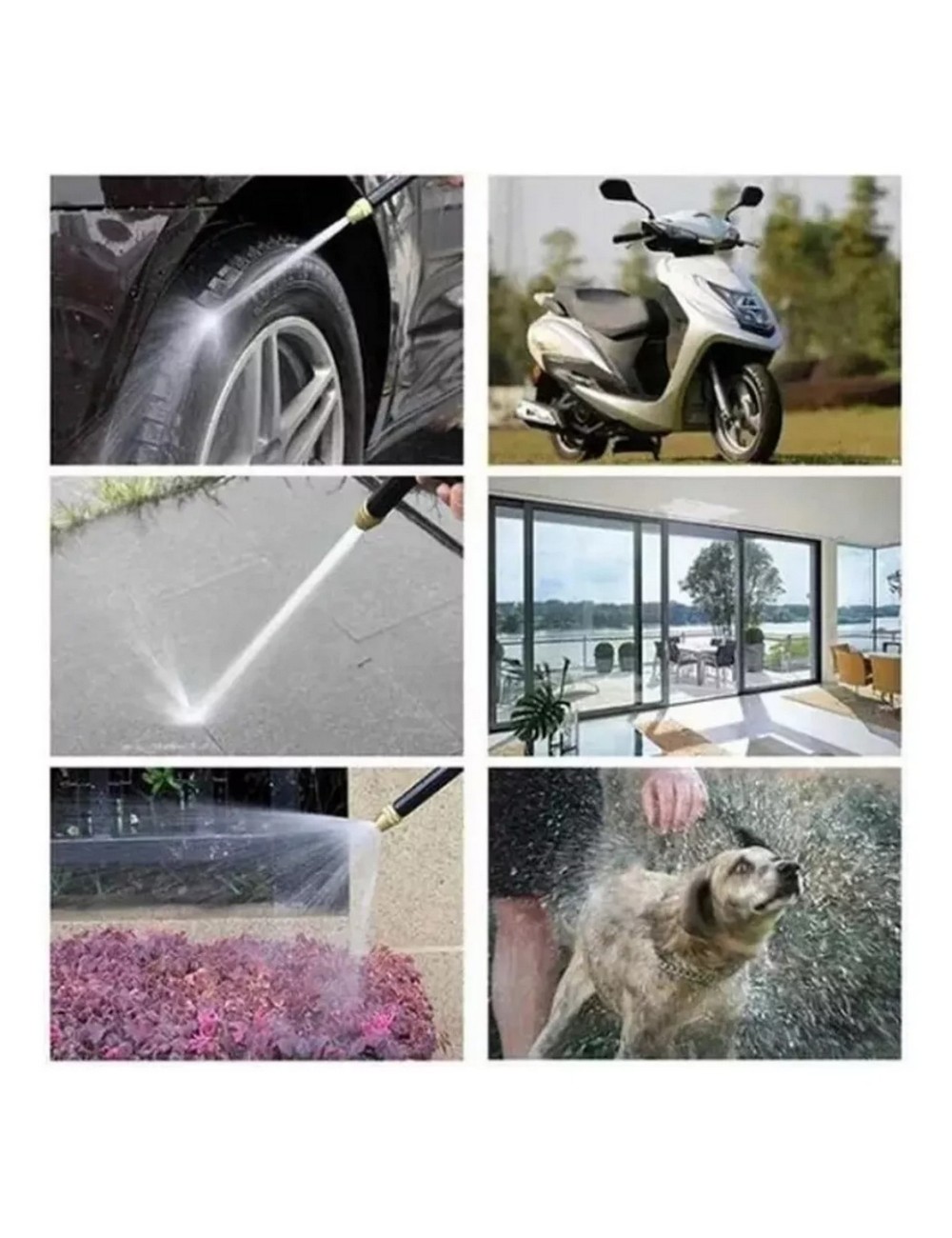Boquilla Ahorradora Alta Presión Para Manguera Jardín Y Auto