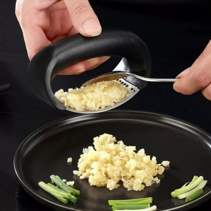 Prensador Machacador Triturador Ajos Cocina Acero Inoxidable