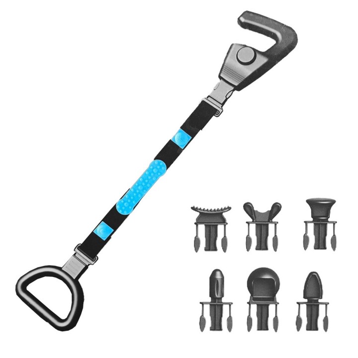 Masajeador Muscular 6 Cabezales Banda Recargable