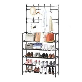 Estante Perchero Organizador Zapatera Multiusos 5 Niveles