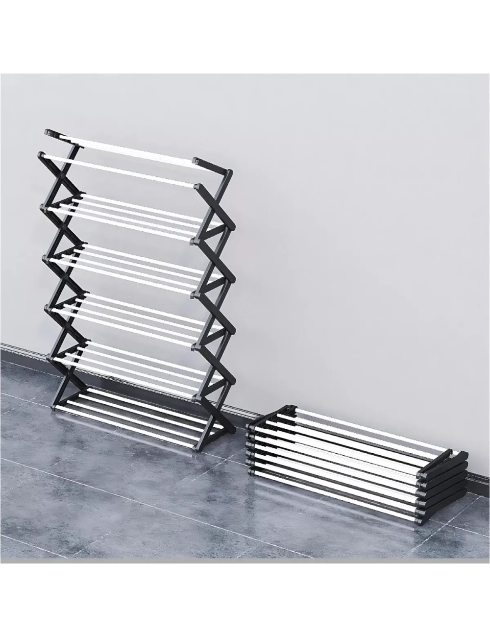 Organizadores De Zapatos Premium Moderno 5 Estantes 10 Pares