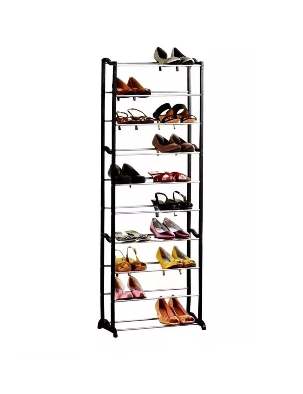 Zapatero 10 Niveles Hasta 30 Pares Desarmable Liviano