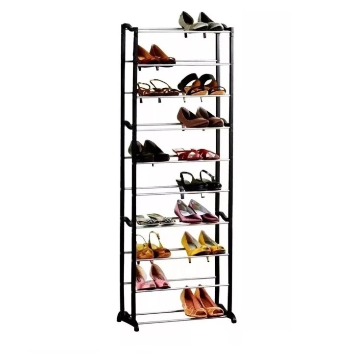 Zapatero 10 Niveles Hasta 30 Pares Desarmable Liviano