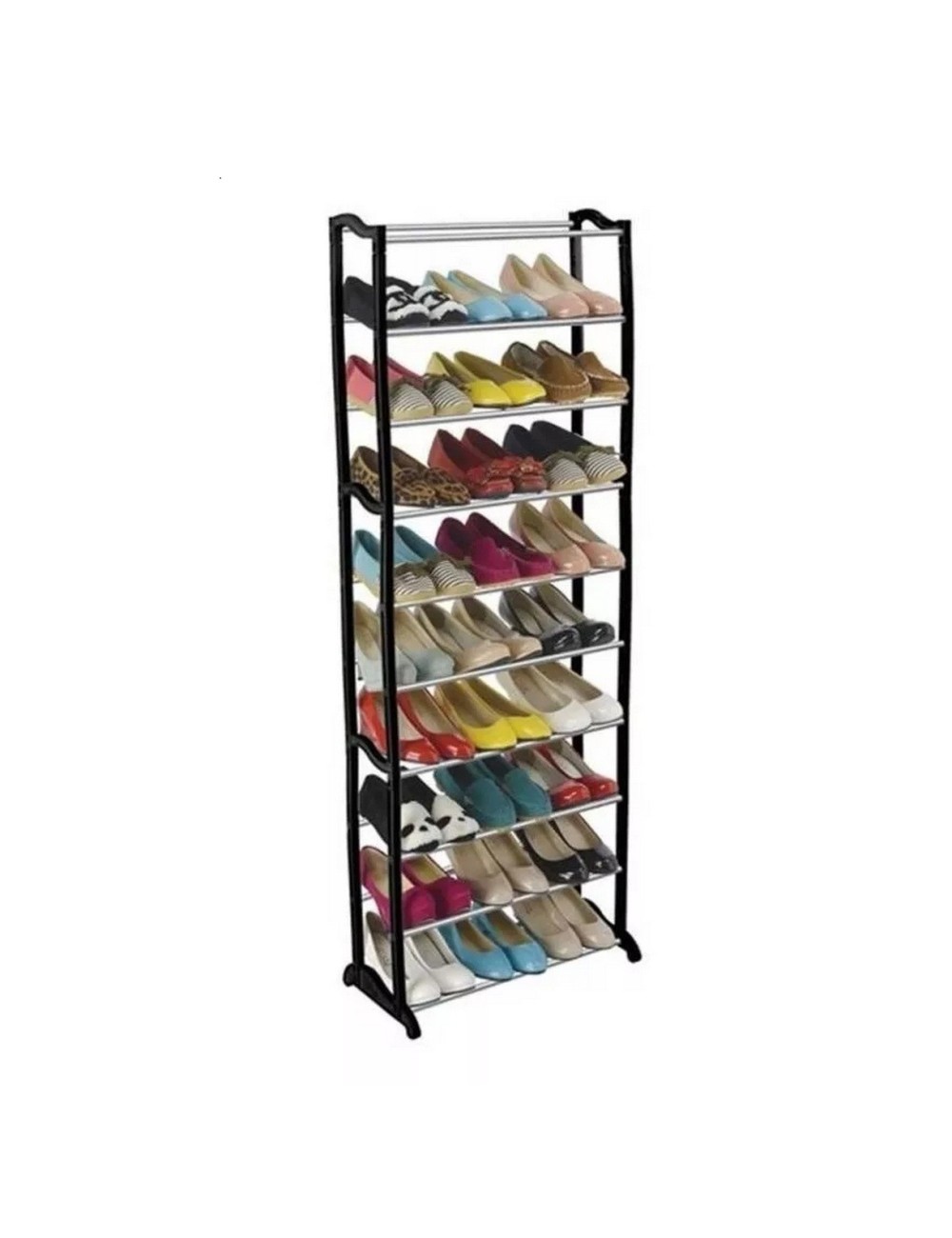 Zapatero 10 Niveles Hasta 30 Pares Desarmable Liviano