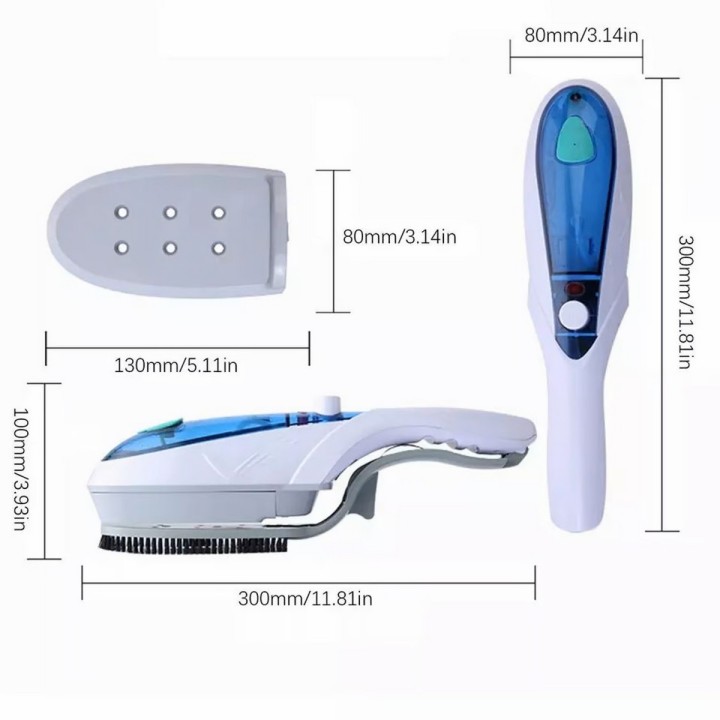 Plancha A Vapor Vertical Portatil Limpiador Electrico Hogar