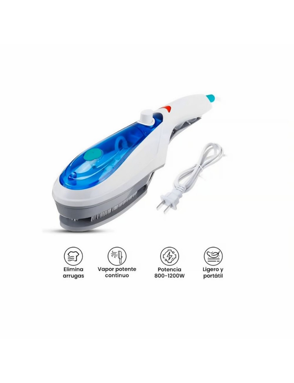Plancha A Vapor Vertical Portatil Limpiador Electrico Hogar