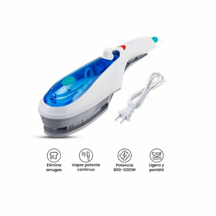Plancha A Vapor Vertical Portatil Limpiador Electrico Hogar