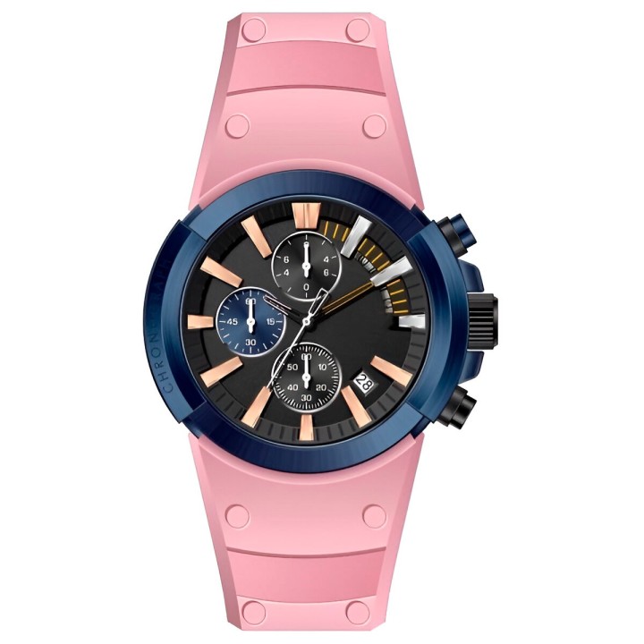 Reloj G-force H3993g Cronografo Funcional Goma + Estuche