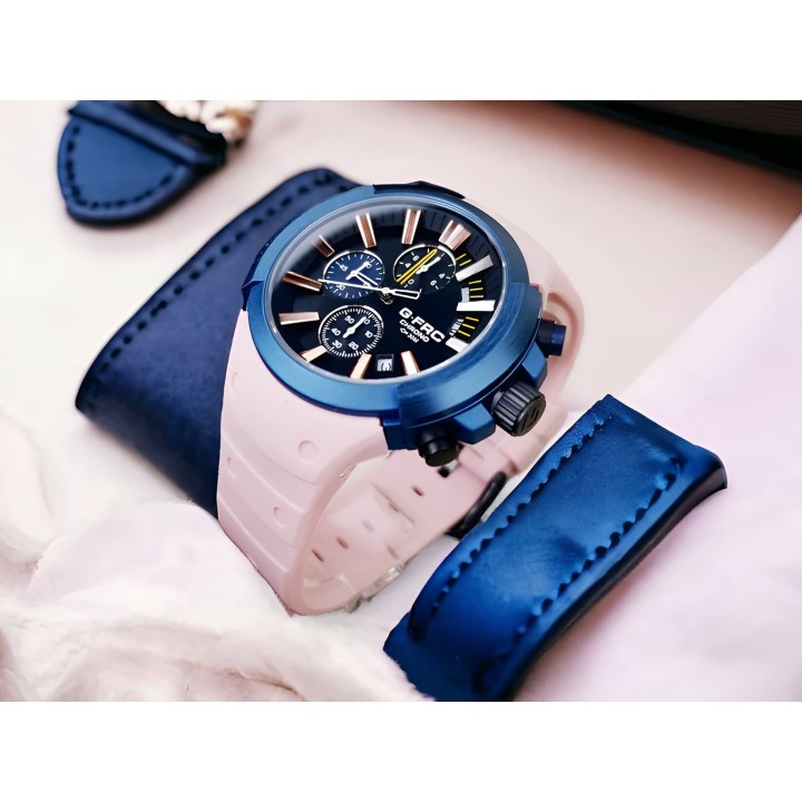 Reloj G-force H3993g Cronografo Funcional Goma + Estuche