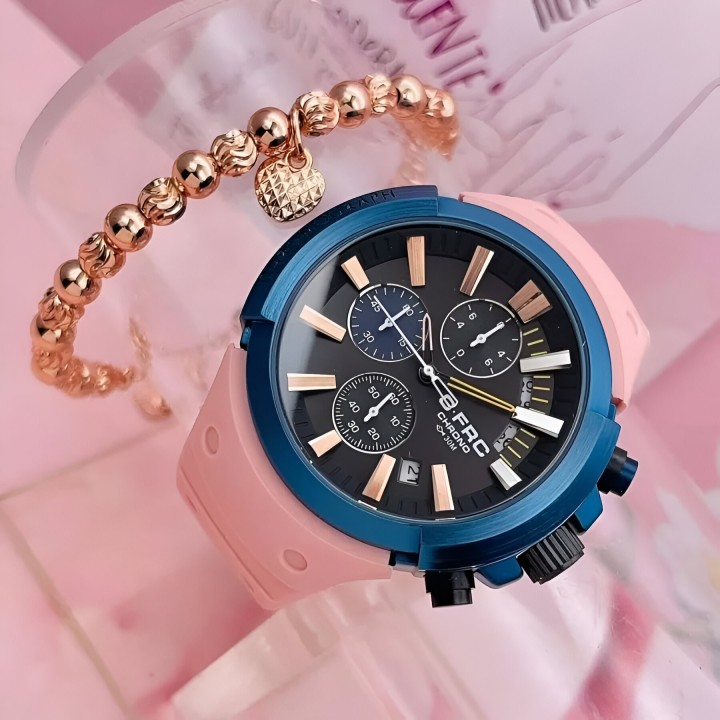 Reloj G-force H3993g Cronografo Funcional Goma + Estuche
