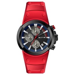 Reloj G-force H3993g Cronografo Funcional Goma + Estuche