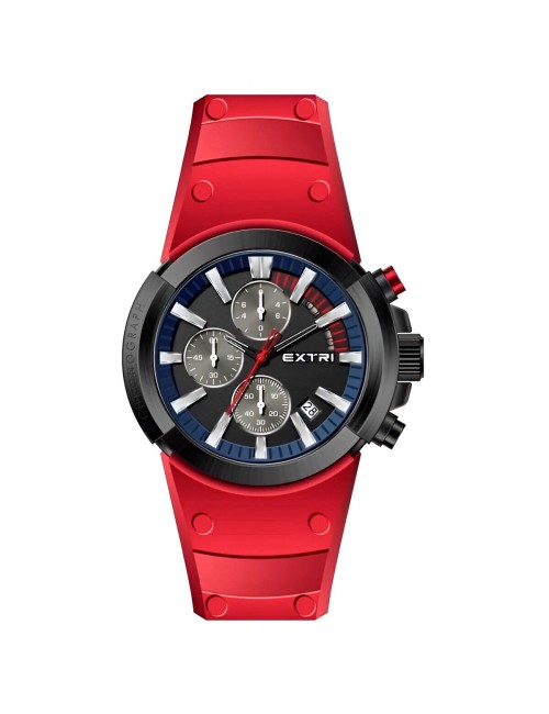 Reloj G-force H3993g Cronografo Funcional Goma + Estuche
