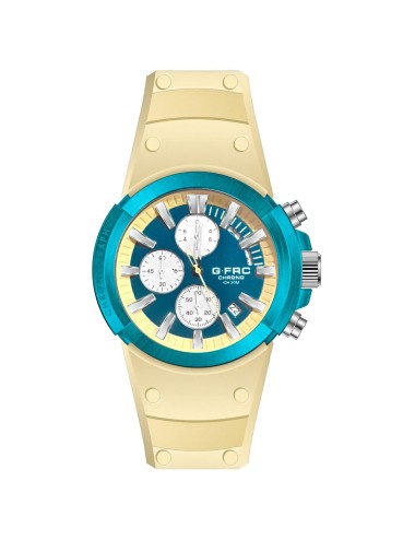 Reloj G-force H3993g Cronografo Funcional Goma + Estuche
