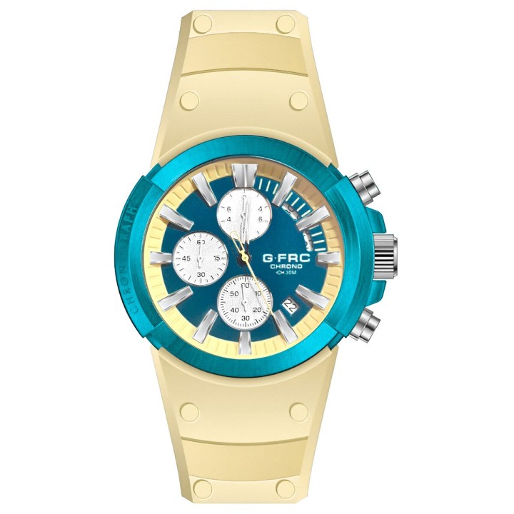 Reloj G-force H3993g Cronografo Funcional Goma + Estuche