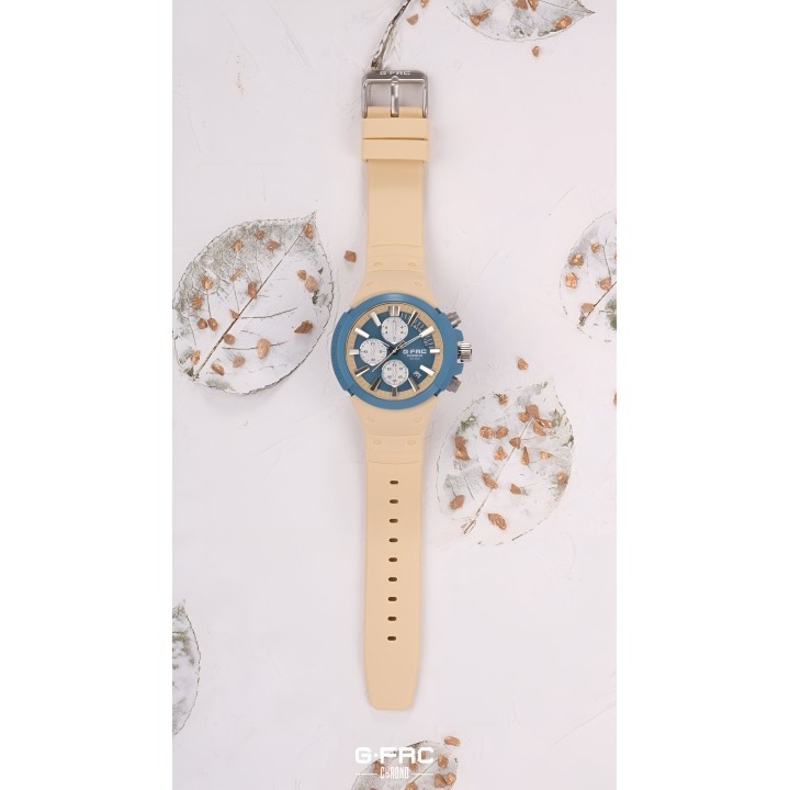 Reloj G-force H3993g Cronografo Funcional Goma + Estuche