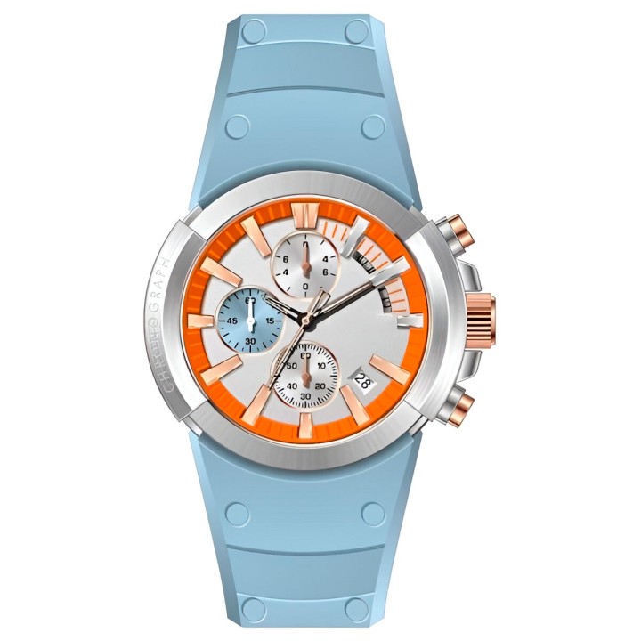 Reloj G-force H3993g Cronografo Funcional Goma + Estuche