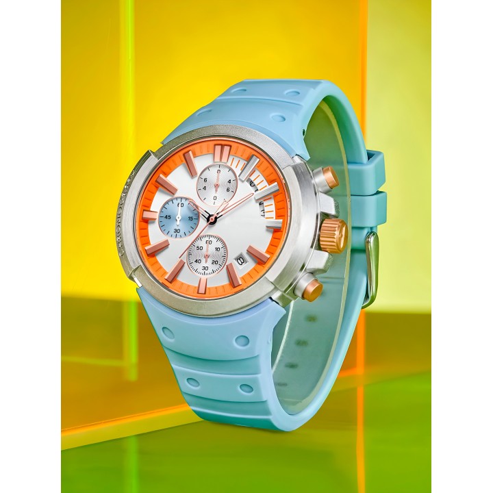Reloj G-force H3993g Cronografo Funcional Goma + Estuche
