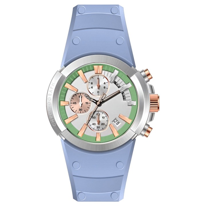 Reloj G-force H3993g Cronografo Funcional Goma + Estuche