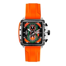 Reloj G-force H4113g Cronografo Funcional Goma + Estuche