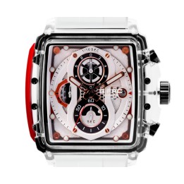 Reloj G-force H4113g Cronografo Funcional Goma + Estuche