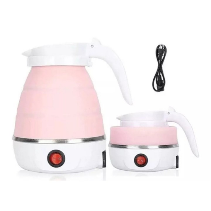 Calentador Hervidor D Agua Eléctrico Plegable Portátil 600ml