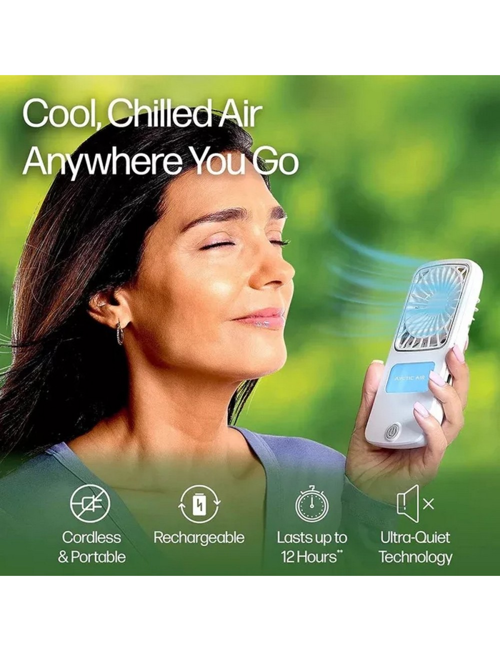 Ventilador Portátil Aire Acondicionado Mini Personal Pequeño