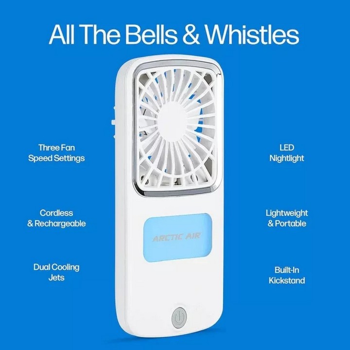 Ventilador Portátil Aire Acondicionado Mini Personal Pequeño