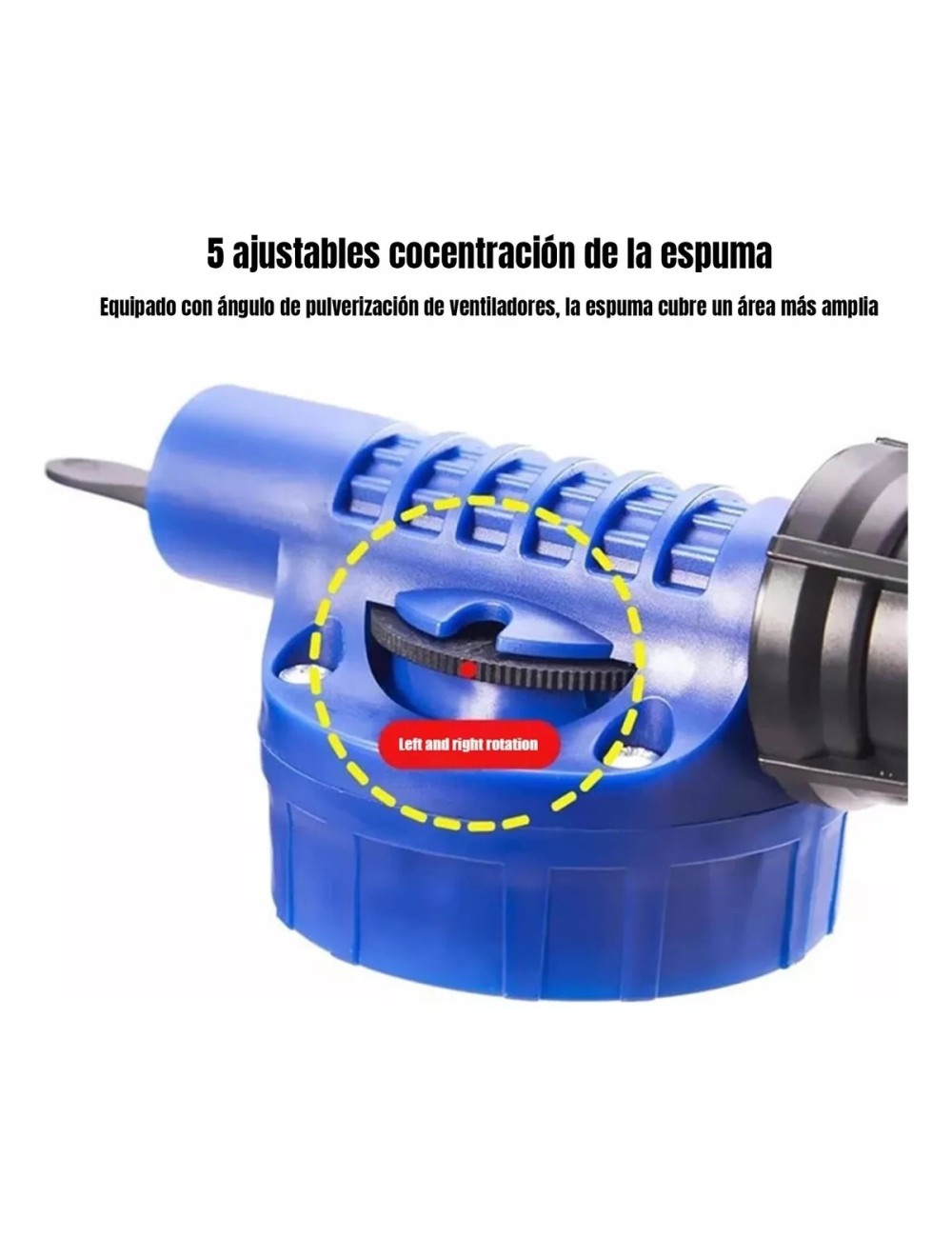 Pistola Lanza Espuma Pulverizador De Agua Para Autos, Motos