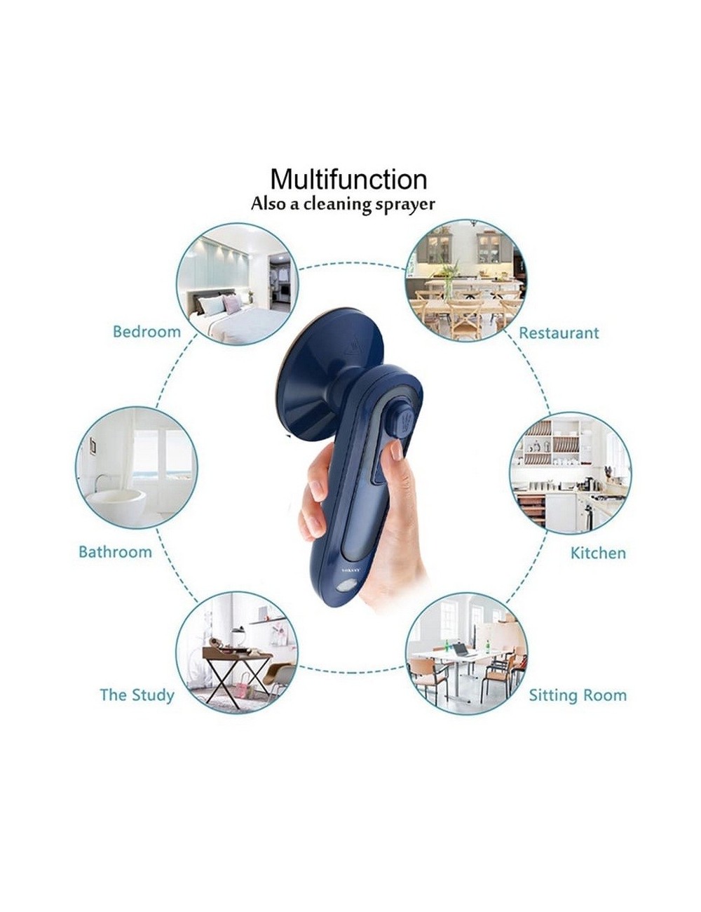 Mini Plancha De Mano Portatil 30w 50ml Viaje Sk-3070