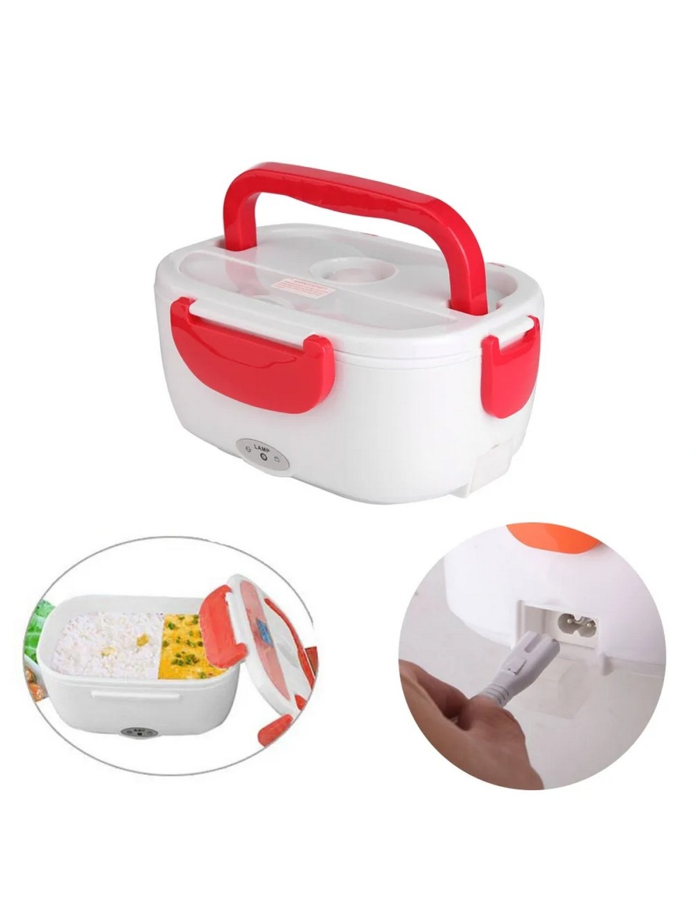 Lonchera Eléctrica Calentador Electric Lunch Portátil