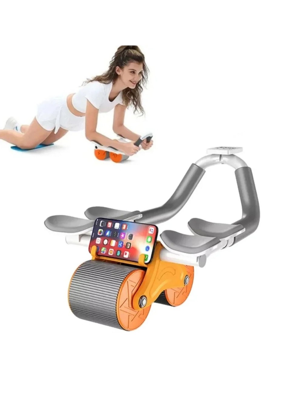 Rueda Para Abdominales Fitness Con Temporizador