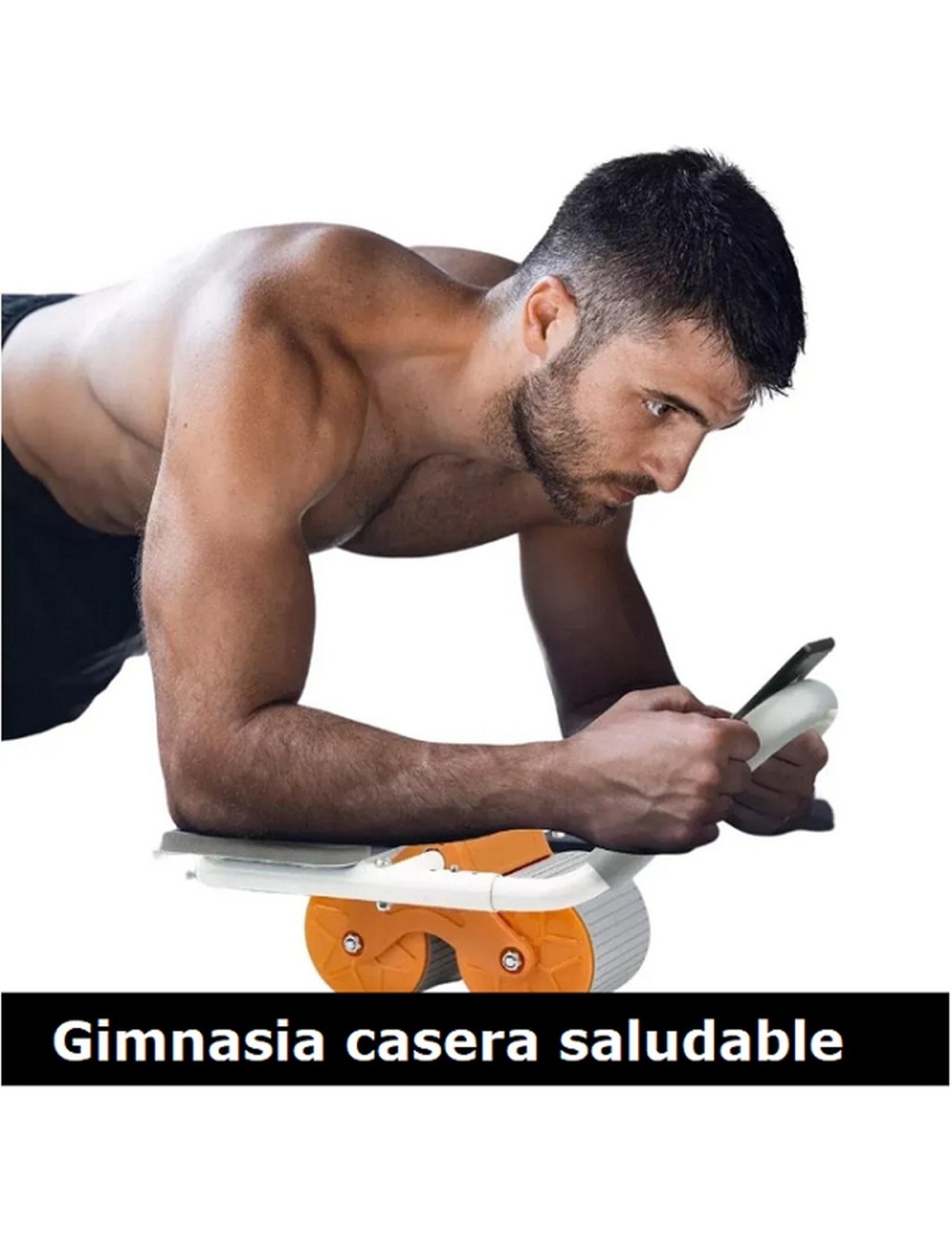 Rueda Para Abdominales Fitness Con Temporizador