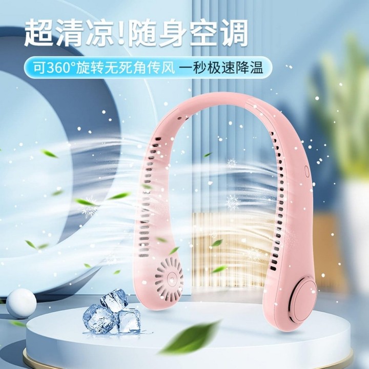 Ventilador Portatil De Cuello X9 Recargable Personal Usb