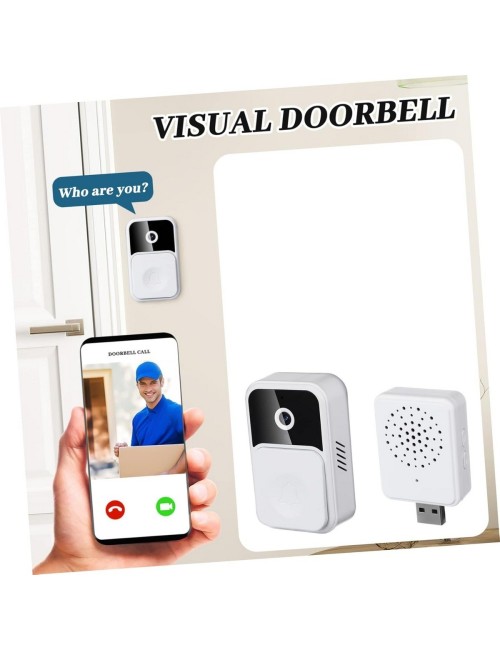 Timbre Wifi Con Camara V8 Inalambrico