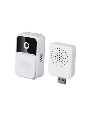 Timbre Wifi Con Camara V8 Inalambrico